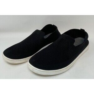 SUAVS “The Barton” Shoes Black Slip-on 100% Recycled Knit Women’s 12.5 Mens 10.5